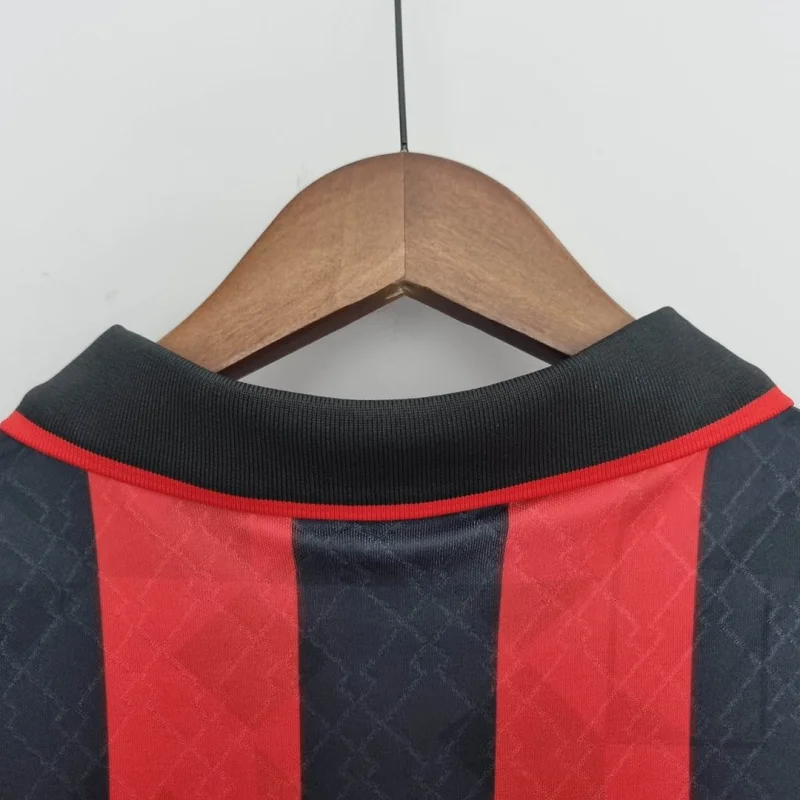 1995/1996 retro ac milan home soccer jersey