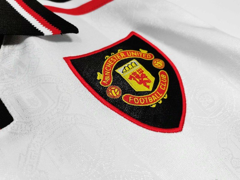 manchester united 1998/99 away long sleeve retro soccer jersey