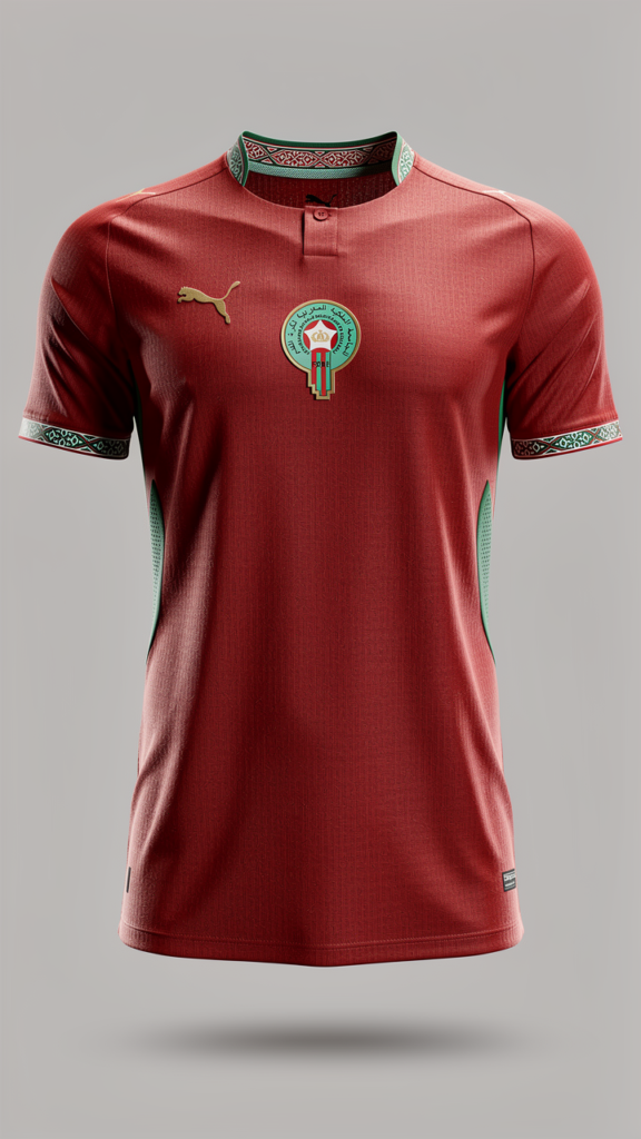 morocco home kit fifa 2026
