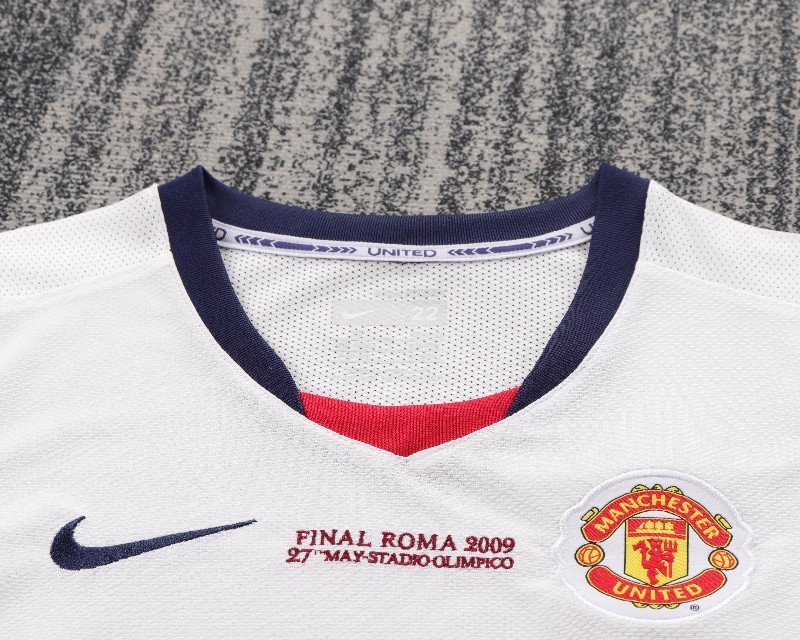 kids manchester united 2008 09 away soccer jersey