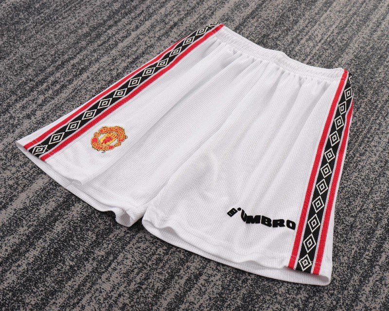kids manchester united 1998 99 home soccer jersey