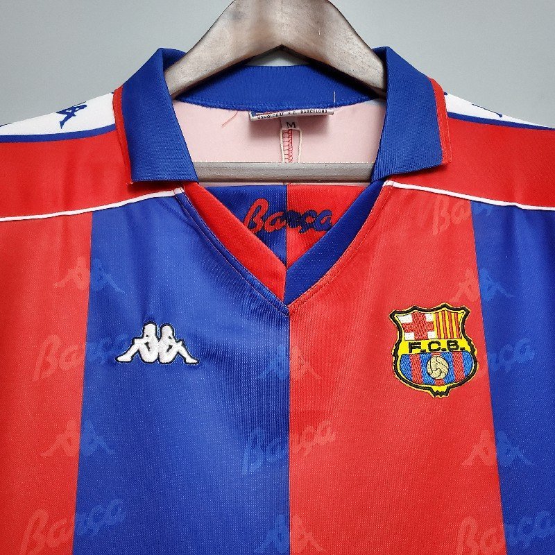 retro 92/95 barcelona home retro 92/95 barcelona home