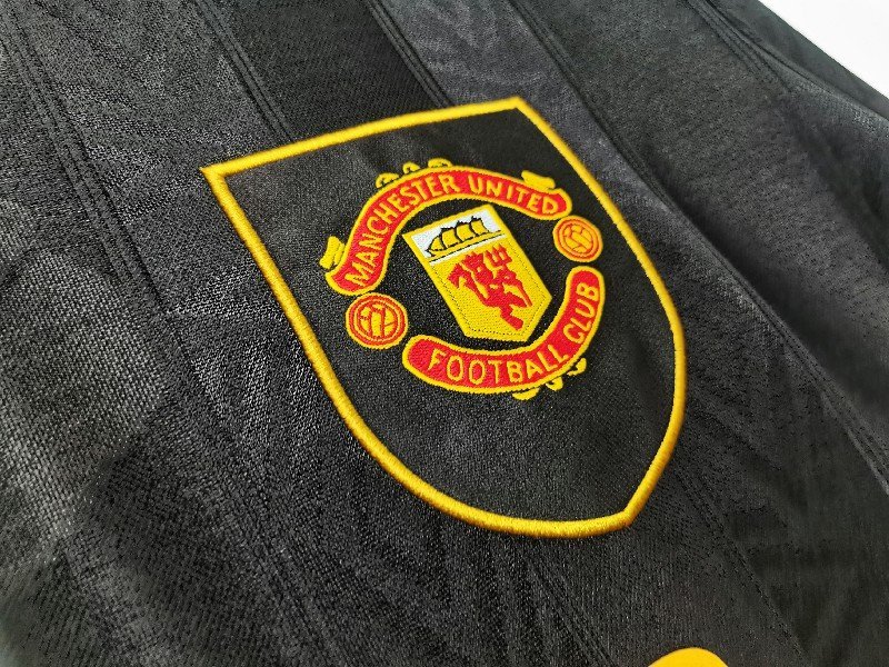 manchester united 1993/94 away long sleeve retro soccer jersey