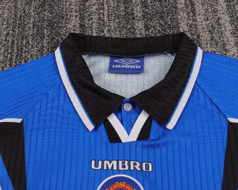 kids manchester united 1996 98 third away soccer jersey