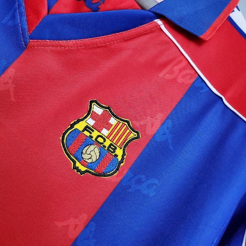 retro 92/95 barcelona home retro 92/95 barcelona home
