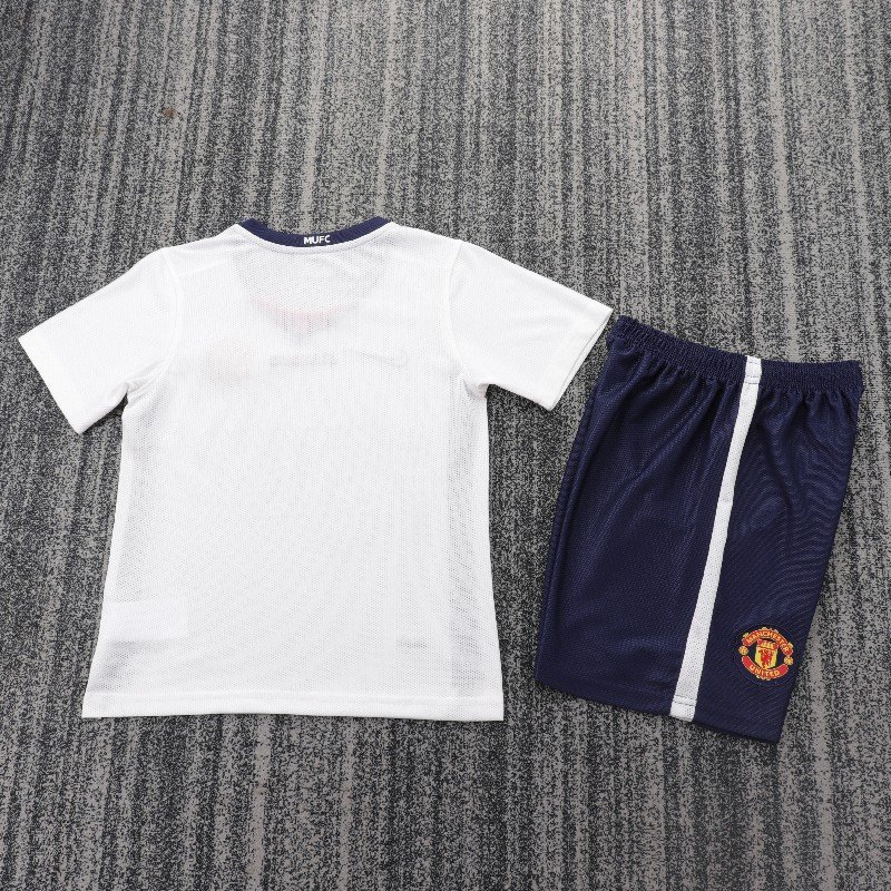 kids manchester united 2008 09 away soccer jersey