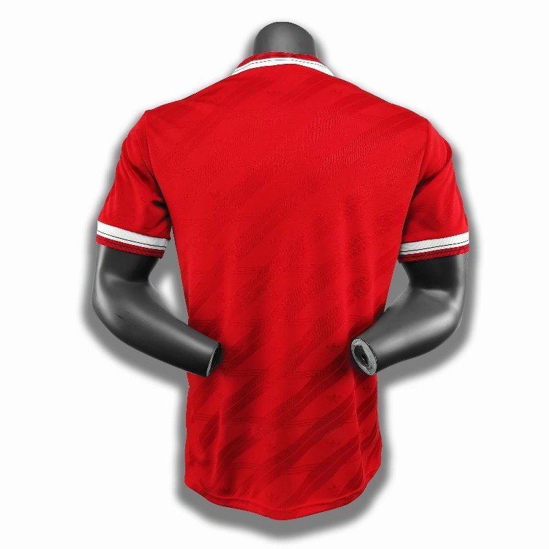 manchester united 1986/88 home retro soccer jersey