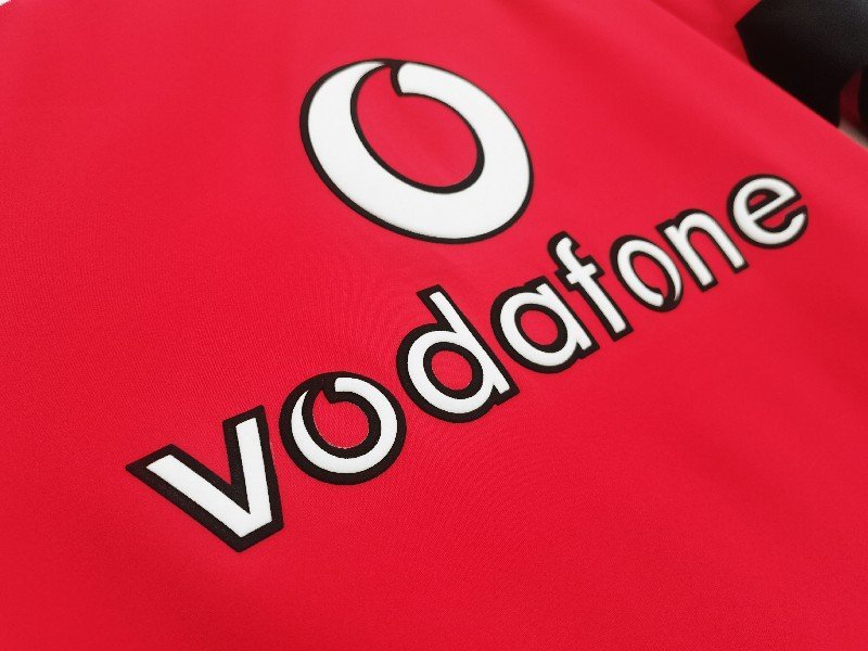 manchester united 2002/04 home long sleeve retro soccer jersey