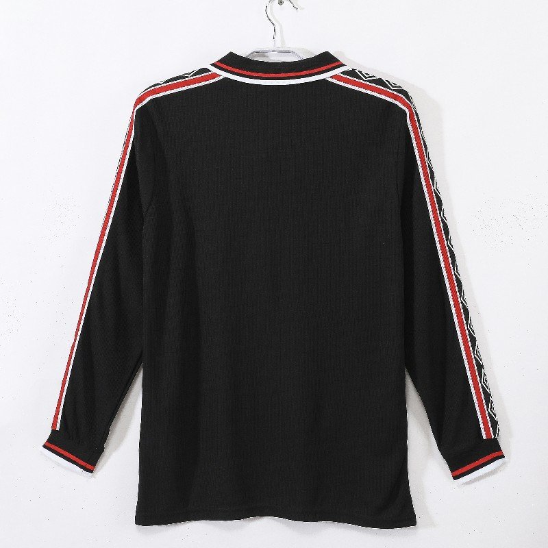 manchester united 1998/99 long sleeve retro soccer jersey