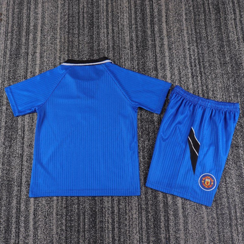 kids manchester united 1996 98 third away soccer jersey