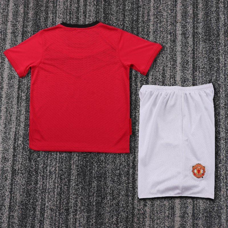 kids manchester united 2010 home soccer jersey