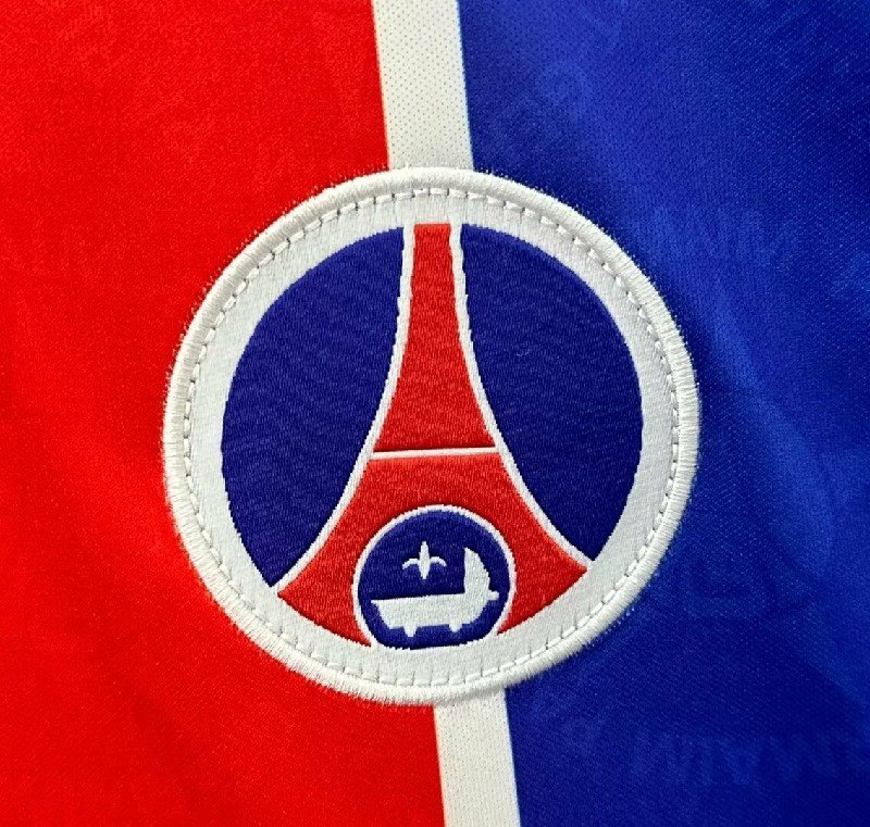 paris 1995 96 home retro soccer jersey