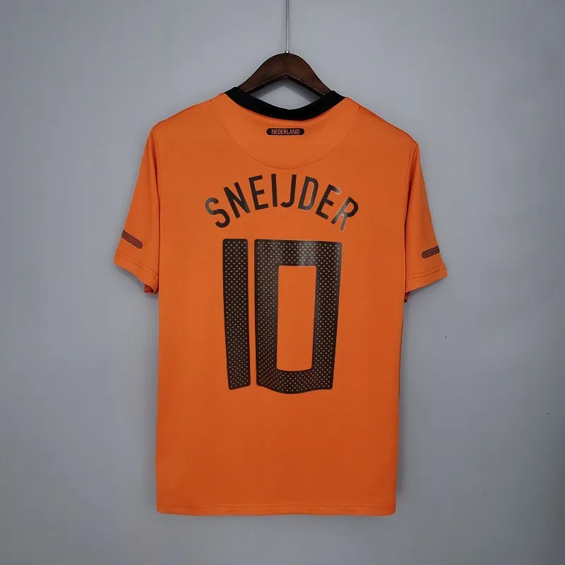 2010 netherlands home retro jersey